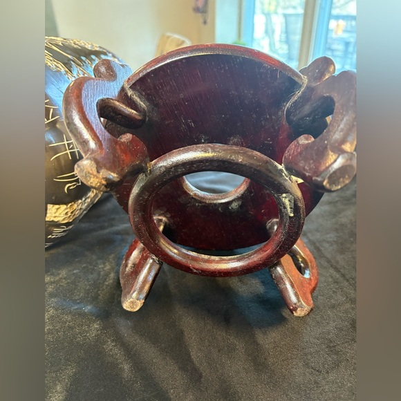 Vintage Asian Vase Jar With Inscriptions - Picture 9 of 11